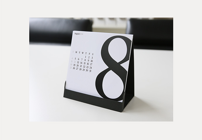 DSG-03卓上カレンダーのデザインイメージ