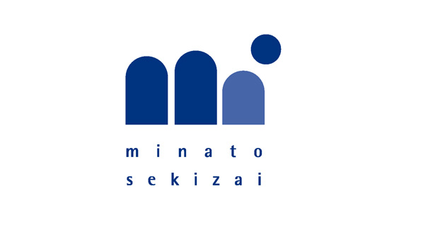 株式会社みなと石材様、自然をイメージしアーバンな印象にまとめたロゴマーク